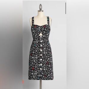 NWT ModCloth women’s Seashore Spectacular Fit and Flare Dress 16W nautical beach
